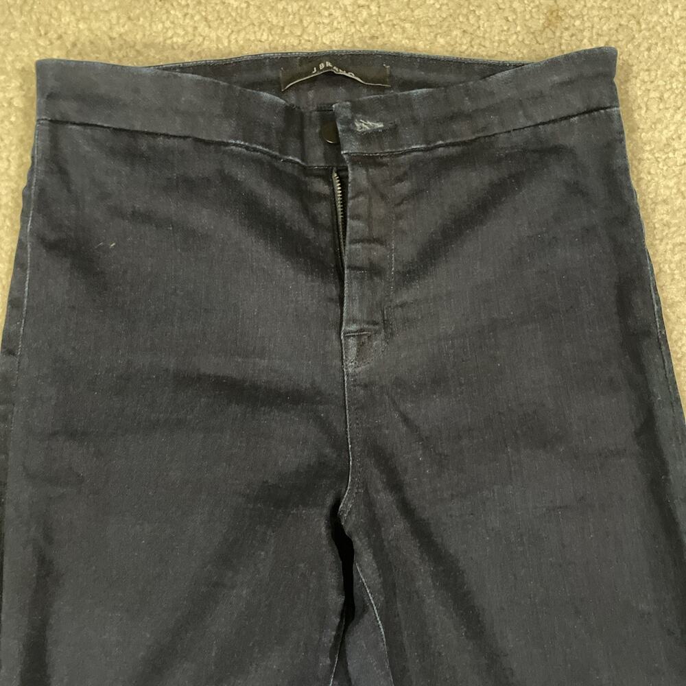J Brand Womens Jeans Size 28 Dark Blue Flare Leg Preowned Excellent
